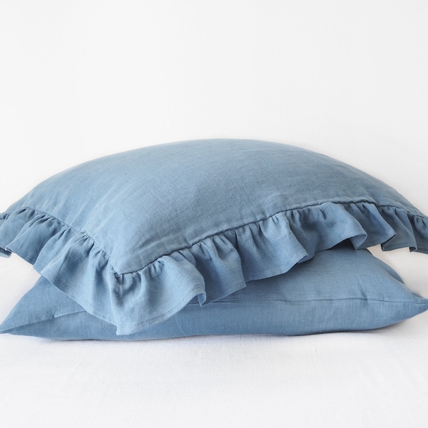 Light Blue Pillow Etsy