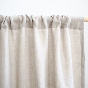 linen curtains with rod pocket