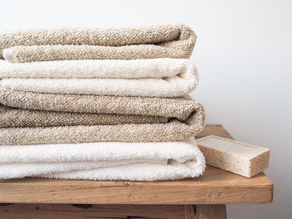 Natural Linen Terry Towel Body Peeling Towel Massage Towel Bath Towel Sauna
