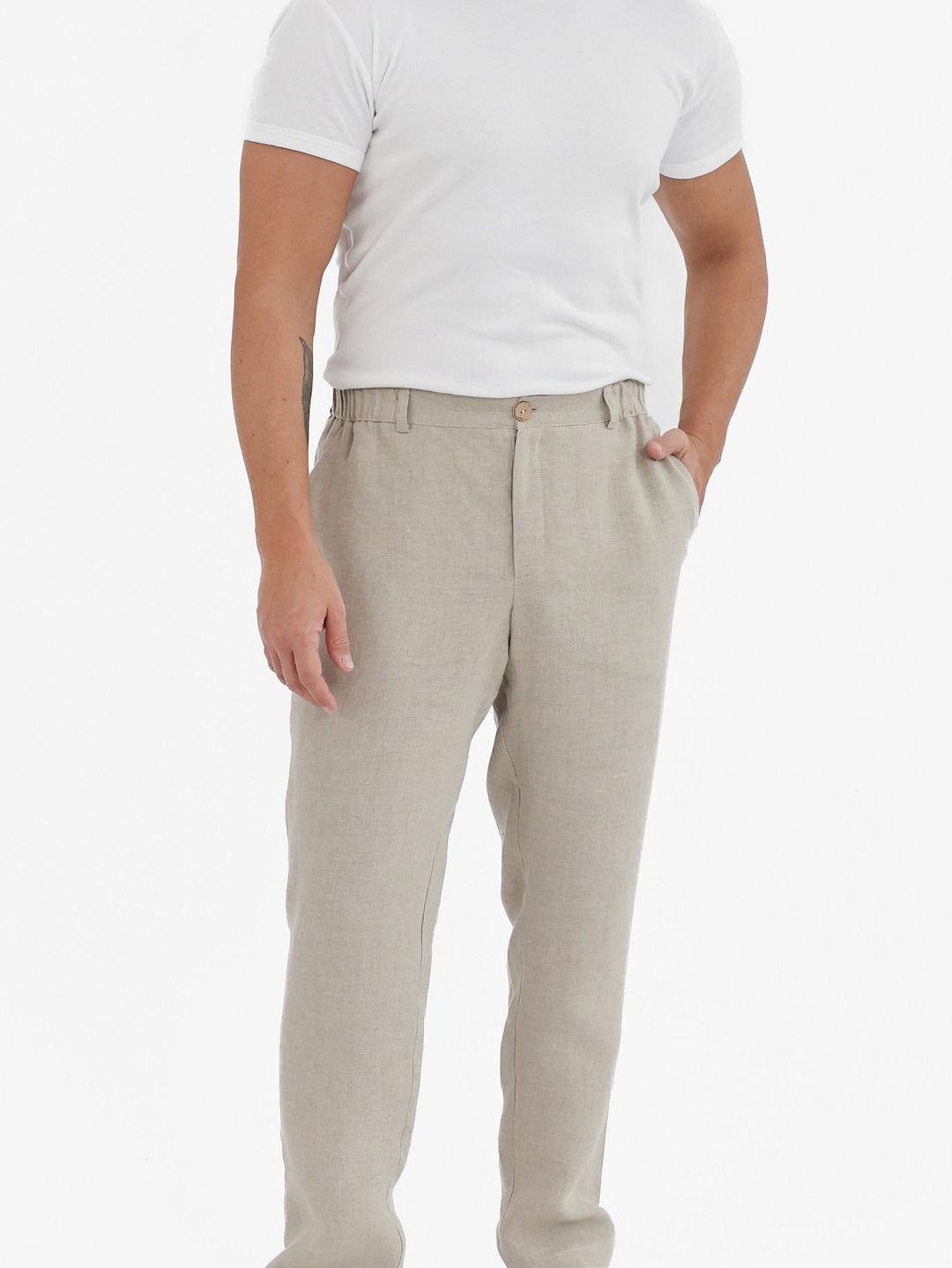 Pantalones de lino para Pantalones de lino para Ropa de  México