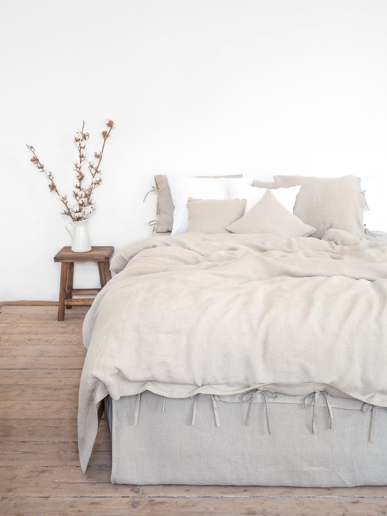 Eco LINEN DUVET COVER queen size duvet cover king size duvet Etsy