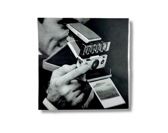UFO Polaroid Photograph Collage Vinyl Sticker Waterproof UV Resistant