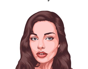 Custom Vector Cartoon Portrait | Personalized Digital Illustration | Couple, Pet & Family Caricature | Digital Download