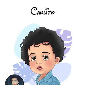 Ritratti digitali personalizzati di animali domestici e persone - Regalo di coppia illustrato personalizzato