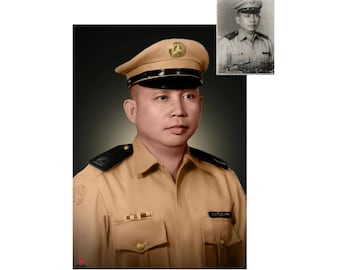 Professional Vintage Photo Restoration, Colorization & Retouching Service - Digital Image Editing