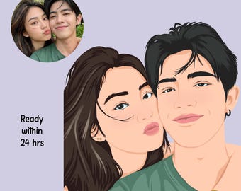 Custom Family Vector Portrait | Personalized Illustration from Photo | Modern Digital Family Artwork | Unique Keepsake Gift