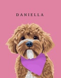 Custom Pet Portrait: Personalized Digital Vector Illustration for Dogs and Cats (Head to Chest)