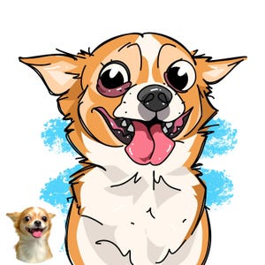 Custom Ugly Pet Portrait – Funny & Unique Digital Art Gift