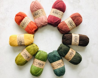 10 x 50 g 100/% Superfine Peruvian ALPACA DK FIL Pack-Oeko-Tex Knitting crochet