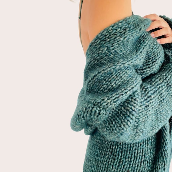 My Comfiest Cardigan Knitting Pattern, Easy Knitting Pattern