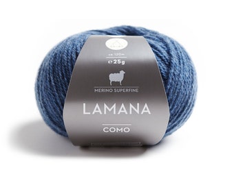 Buy LAMANA Como Merino Yarn - Soft, Ethical, Mulesing-Free Wool COMO