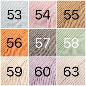 DROPS Baby Merino 4ply Yarn: 100% Extra Fine Merino Wool image 7