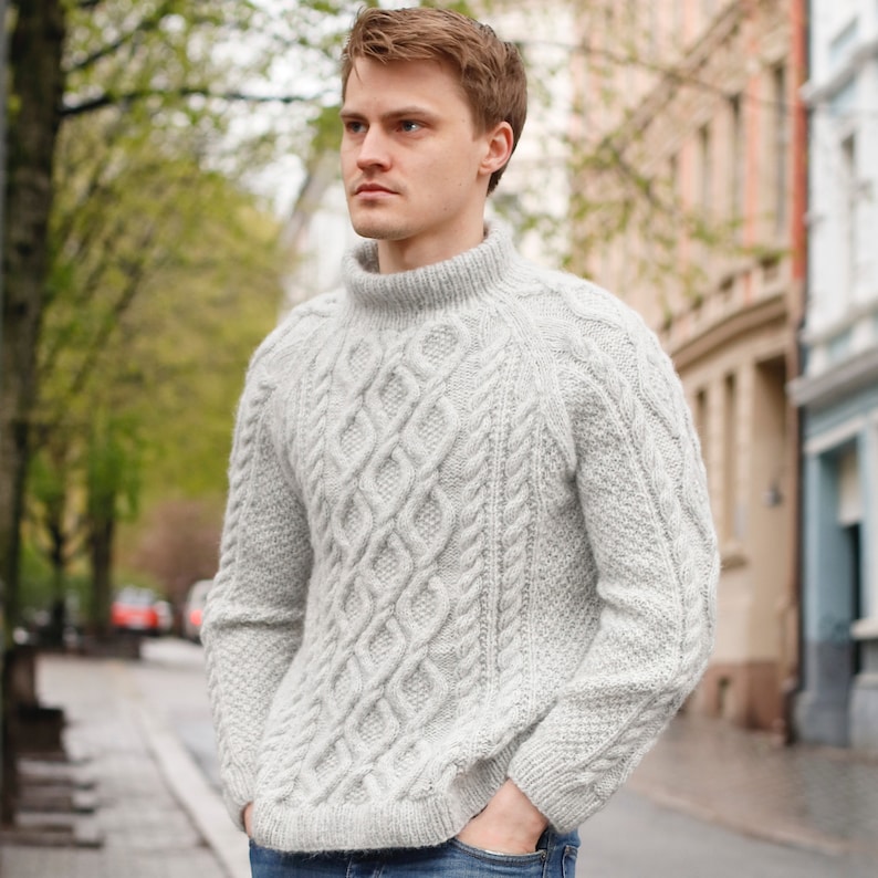 The Stone Cables cable knit sweater