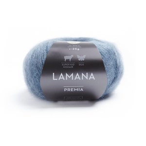 Buy LAMANA Premia Super Kid Mohair Silk Fluffy Yarn - Mulesing-Free PREMIA