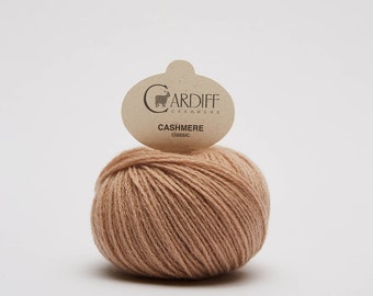 2024 New Shades Cardiff Cashmere yarn dk - Classic - 100% made in Italy ethical sustainable luxury knitting crochet wool