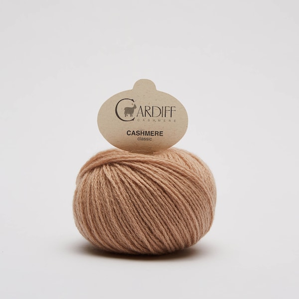 2024 New Shades Cardiff Cashmere yarn dk - Classic - 100% made in Italy ethical sustainable luxury knitting crochet wool