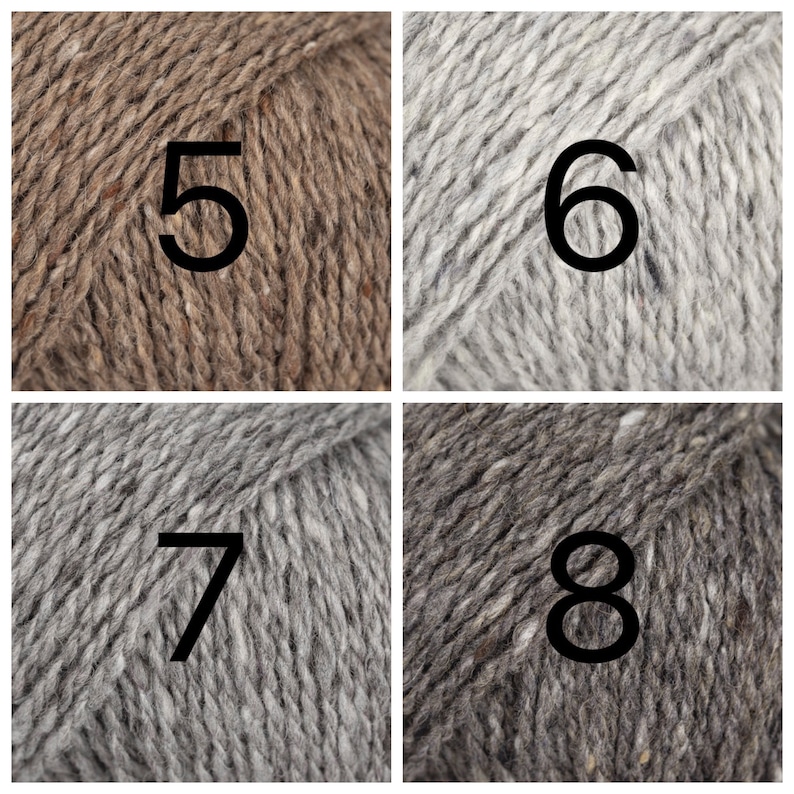 New Soft Tweed Yarn Garnstudio DROPS Design DK Knitting Etsy