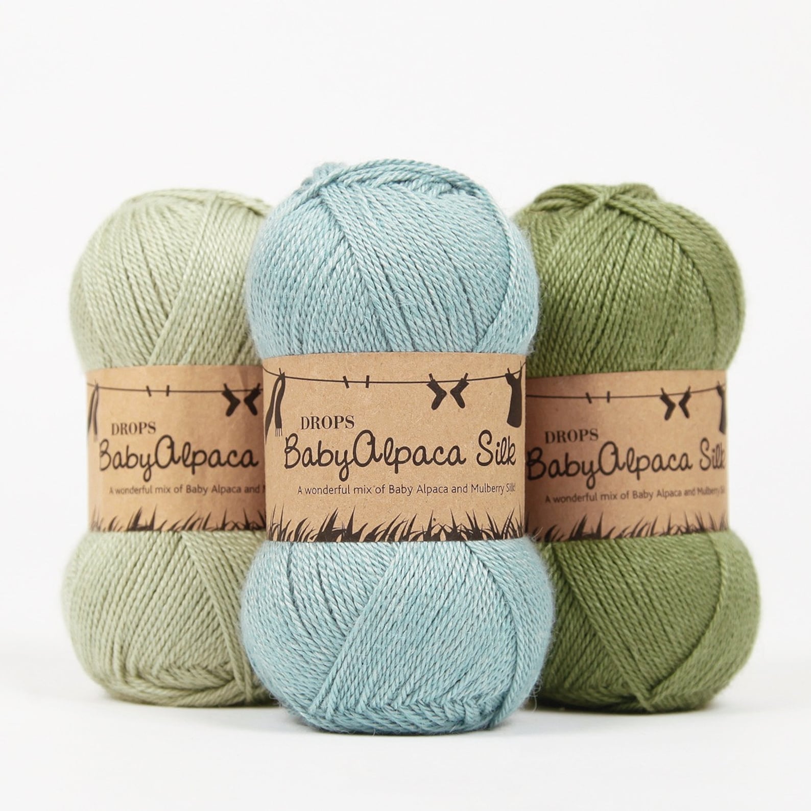 Baby Alpaca Silk Yarn Garnstudio DROPS Design Babyalpaca Silk Etsy UK