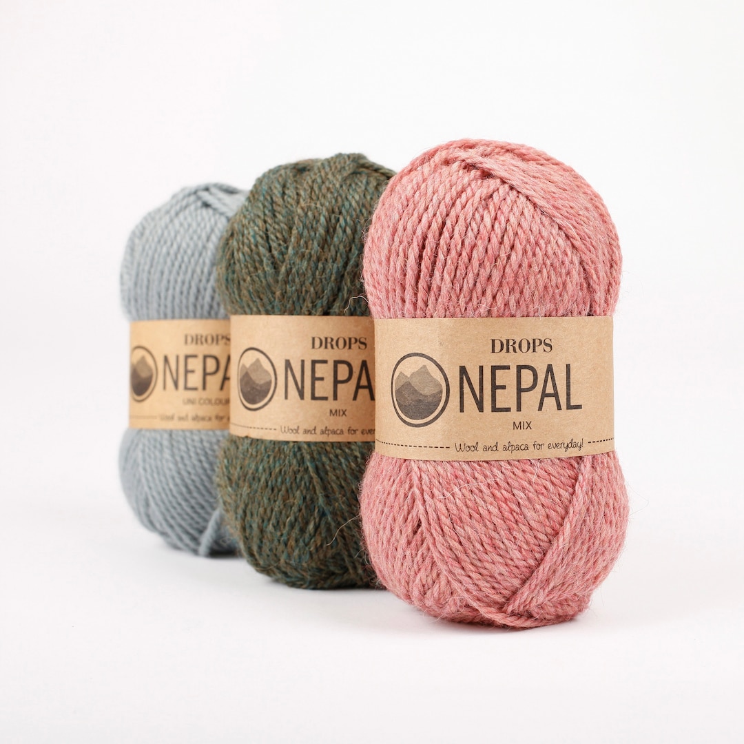 Superfine Alpaca Peruvian Highland Wool DROPS Nepal Perfect Everyday