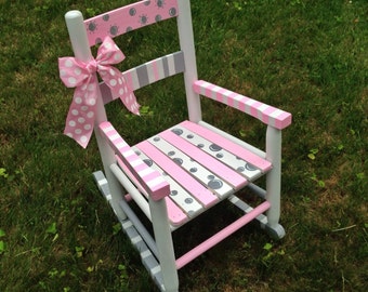 little girl rocking chair