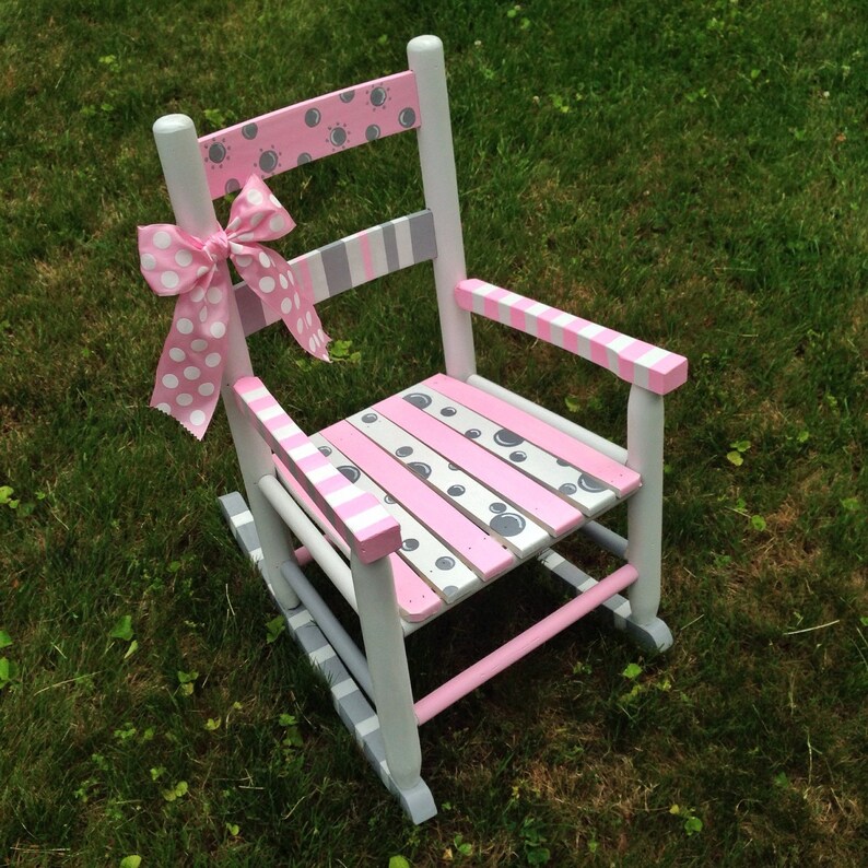 Personalized Kid's Rocking Chair 