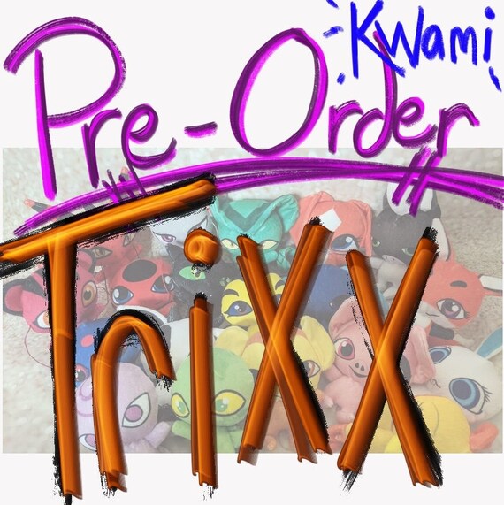 Pre-order Trixx Inspired Kwami Plush Furrmiliars - Etsy