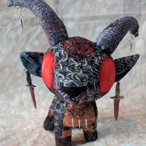 Sever the Slaughter TMA Baby Baphomet, Goat Plush -- Furrmiliars Collection