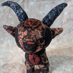 Mire the Buried TMA Baby Baphomet, Goat Plush -- Furrmiliars Collection