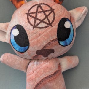 Sandy the pocket baphomet Plush -- Furrmiliars collection