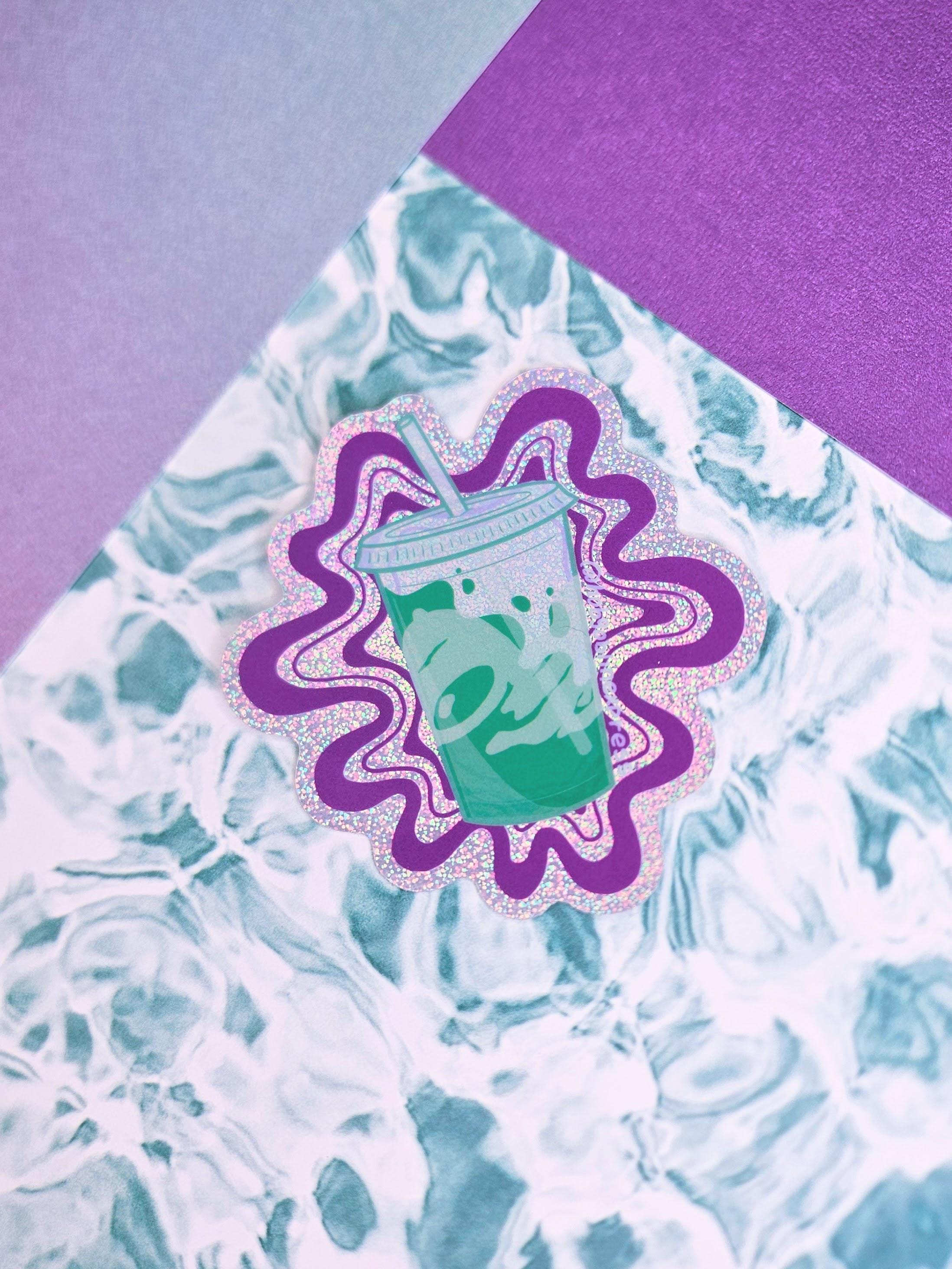 Baja Blast Glitter Vinyl Sticker - Etsy