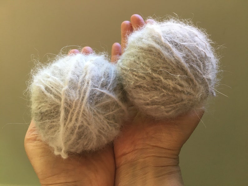 Dog or cat hair yarn Etsy