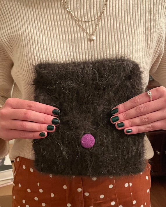 Dog Lover Gift! Made With Your Pet's Hair! Clutch Purse Knit With
