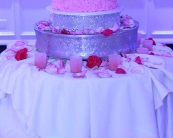 bling cake stand etsy