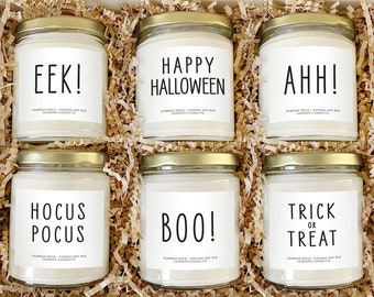 Halloween Vegan Soy Candles