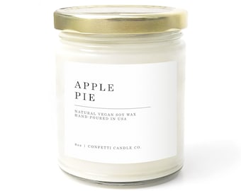 Apple Pie Soy Candle