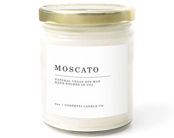 Moscato Soy Candle