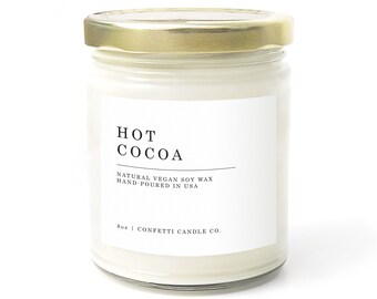 Hot Cocoa Soy Candle