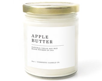 Apple Butter Soy Candle
