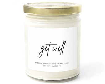 Get Well Candle