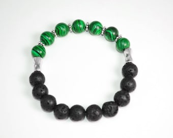 Malachite Diffuser Bracelet