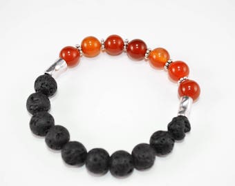 Carnelian Diffuser Bracelet