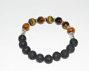 Tiger Eye Diffuser Bracelet