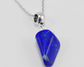 Lapis Lazuli Necklace, Healing Lapis Necklace,  Chakra Healing Lapis Necklace