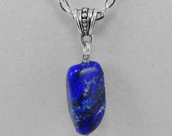 Lapis Lazuli Necklace, Healing Lapis Necklace,  Healing Chakra Lapis Necklace