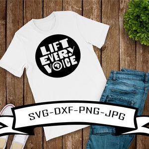 Heben Sie jede Stimme SVG geschnitten Datei | Persönliche und kommerzielle Nutzung| Sofortiger Download| Cricut, Cameo, Silhouette, Eisen auf Vinyl, Vinyl Aufkleber