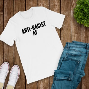 Anti Racist SVG Cut File|Personal and Commercial Use|Instant Download|Cricut, Cameo , Silhouette, Iron On Vinyl,Vinyl Decal