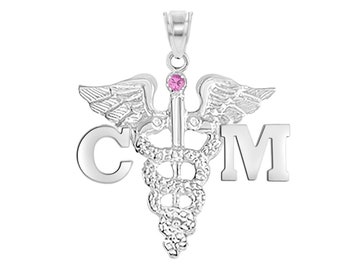 Case Manager CM Charm in Silver