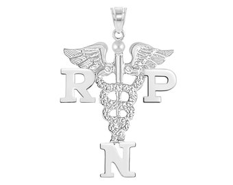 Registered Practical Nurse RPN Charm Silver