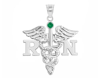 RN Charm for Registered Nurse Graduation