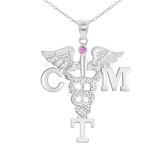 Certified Massage Therapist CMT Necklace